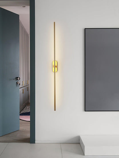 Stick Shaped Plug-In Sconce | Handcrafted Iron & Acrylic | Warm, Neutral, Cool Light Options