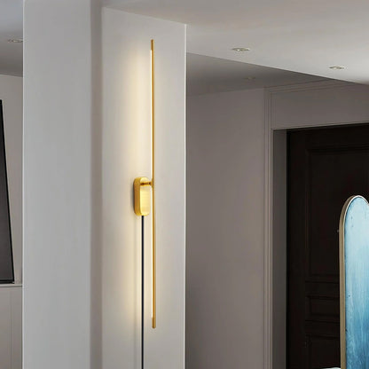 Stick Shaped Plug-In Sconce | Handcrafted Iron & Acrylic | Warm, Neutral, Cool Light Options