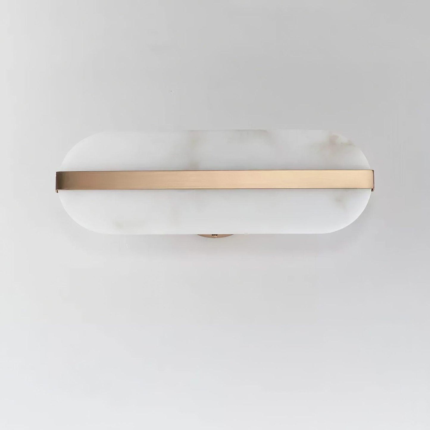 Alabaster LED Wall Sconce | Brass Finish | Set of 2