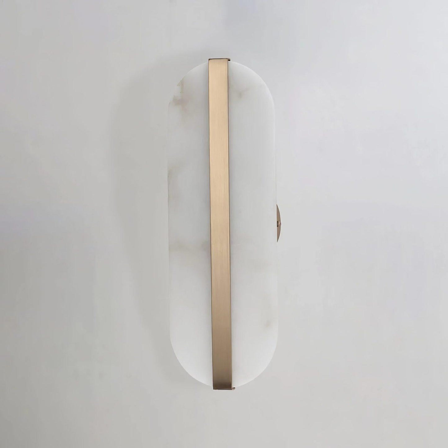 Alabaster LED Wall Sconce | Brass Finish | Set of 2