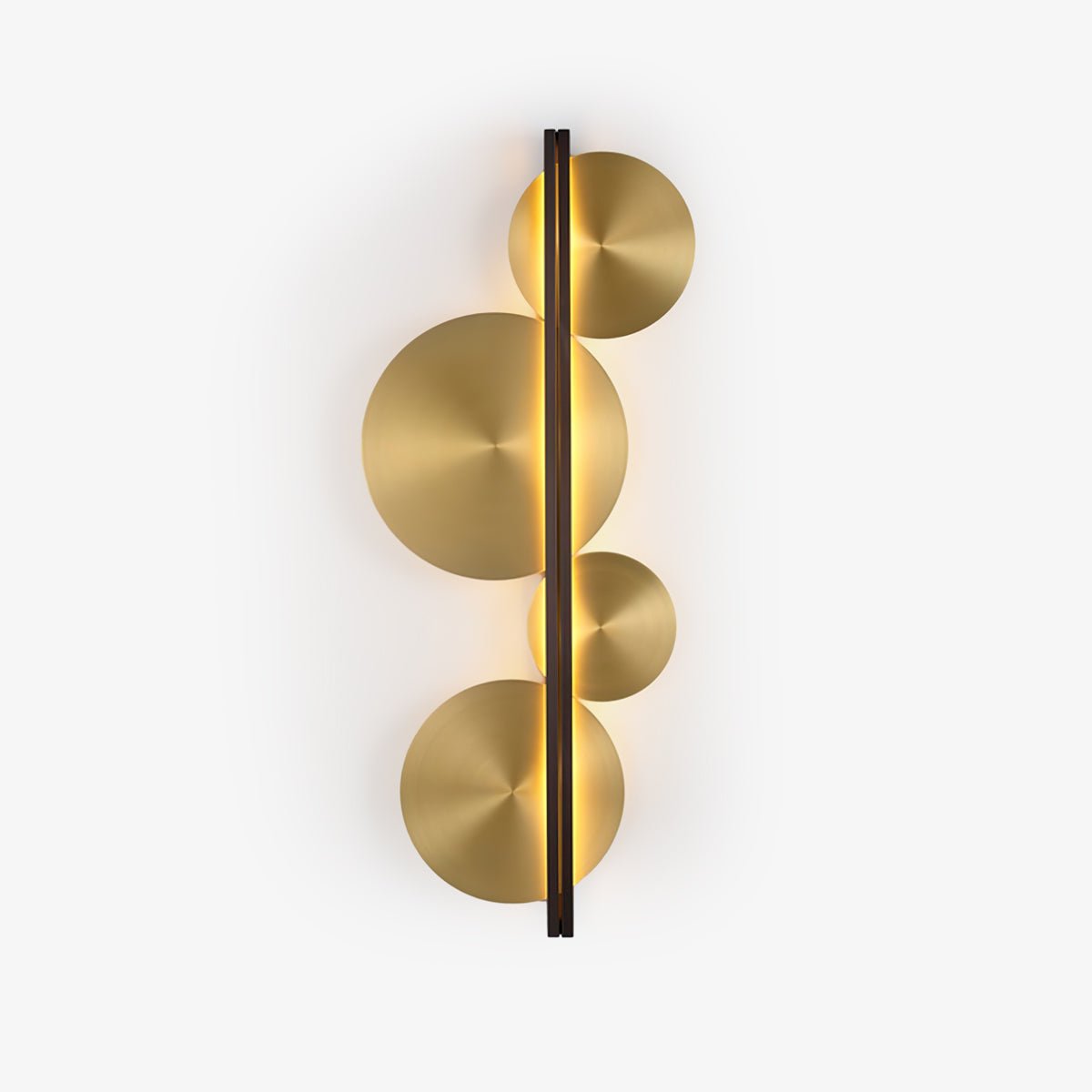 Strate Wall Lamp | Gold Stainless Steel | Set of 2