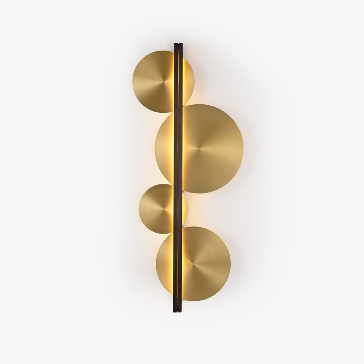 Strate Wall Lamp | Gold Stainless Steel | Set of 2