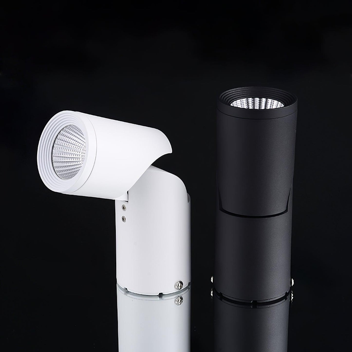 LED Spotlights | Adjustable Metal Projectors | Set of 5 with Warm, Neutral, Cool Light Options