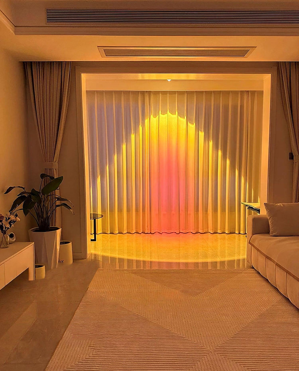 LED Spotlight | Adjustable Aluminum & Glass | White Finish