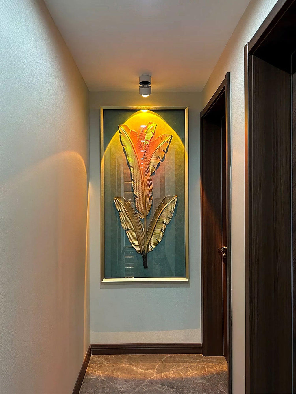 LED Spotlight | Adjustable Aluminum & Glass | White Finish