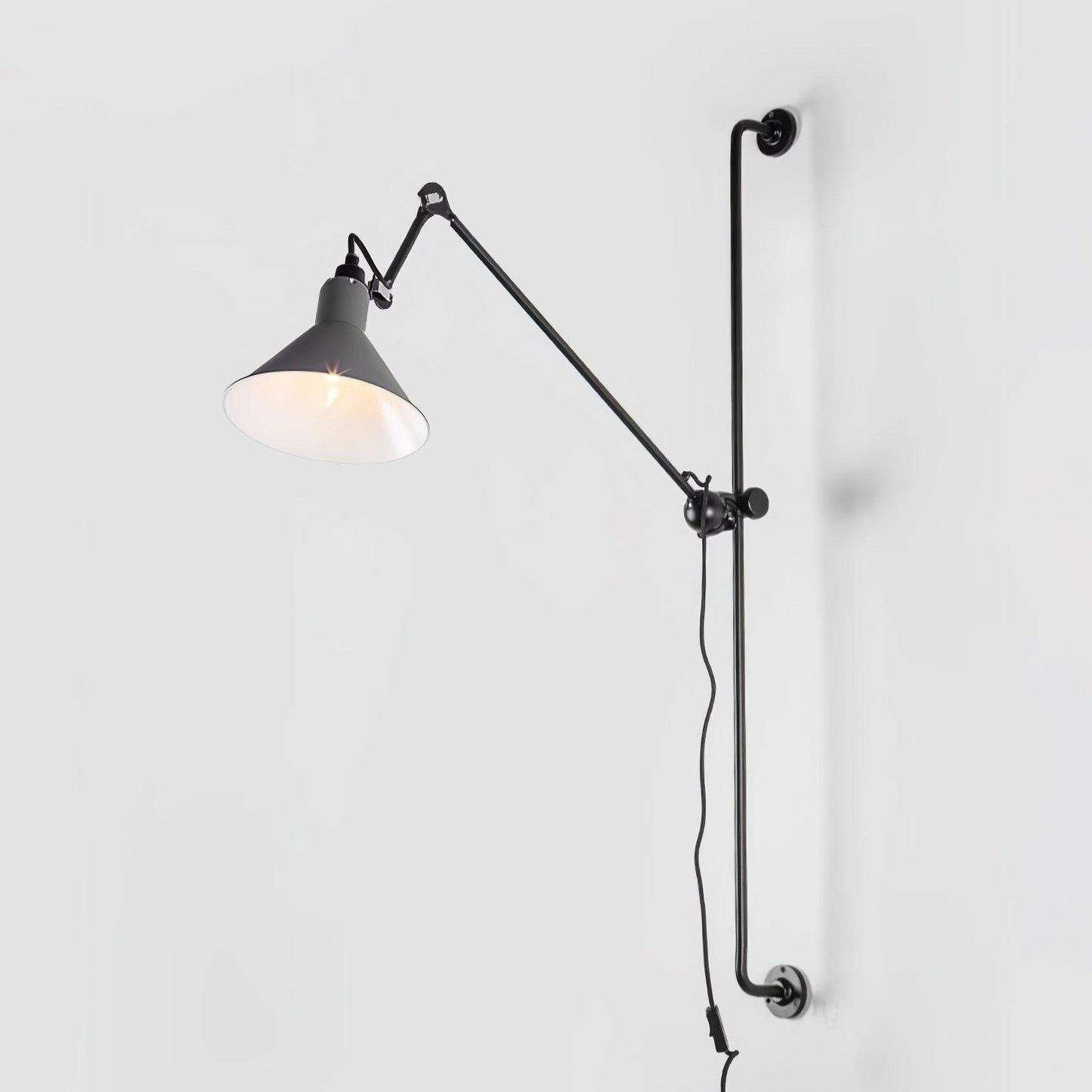 Rocker Wall Lamp | Metal Construction | Set of 2