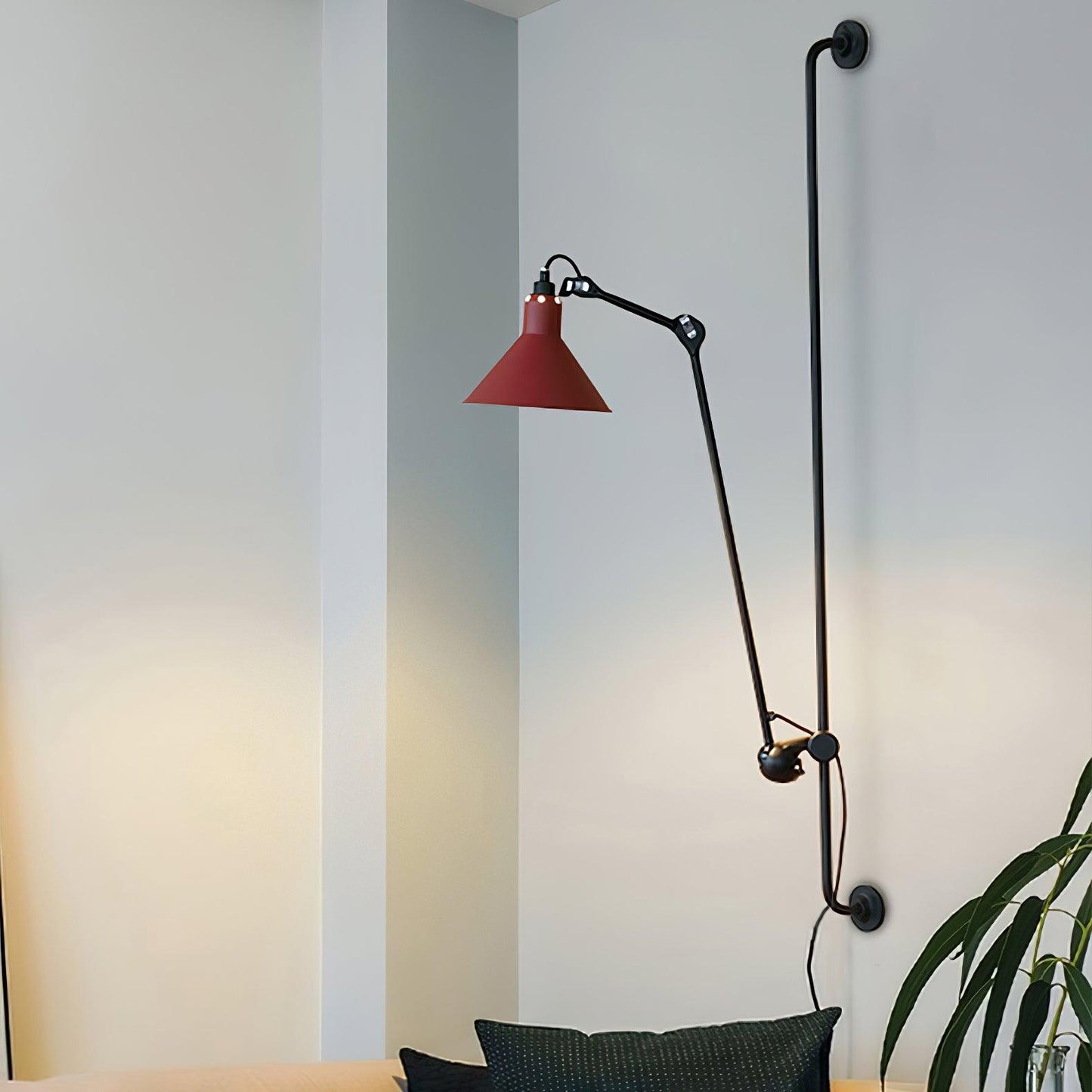 Rocker Wall Lamp | Metal Construction | Set of 2