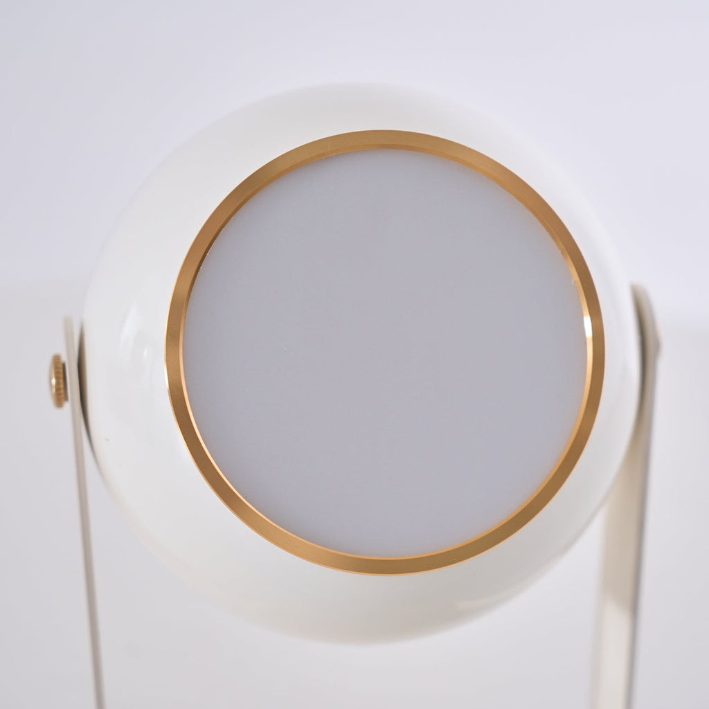 Svejk Table Lamp | Glossy Black and White | Touch Control