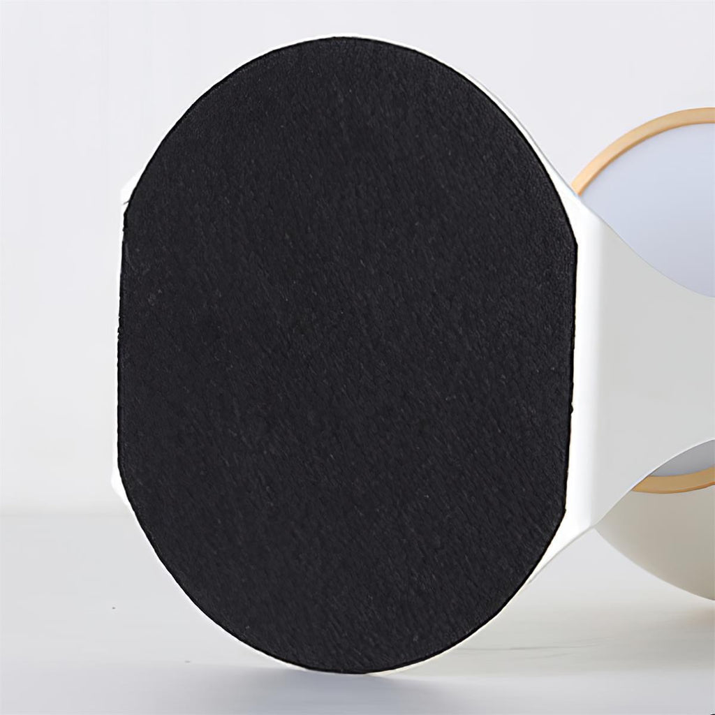 Svejk Table Lamp | Glossy Black and White | Touch Control