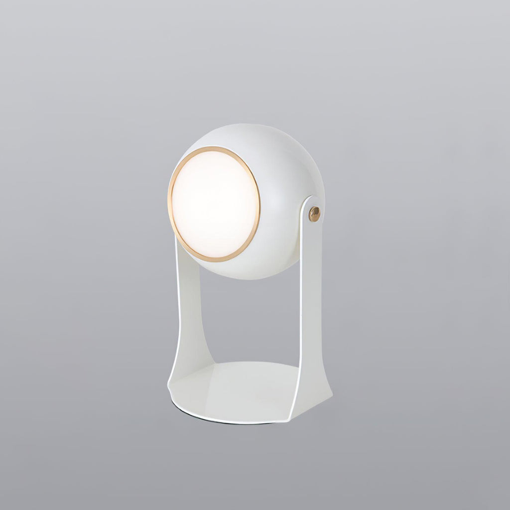 Svejk Table Lamp | Glossy Black and White | Touch Control
