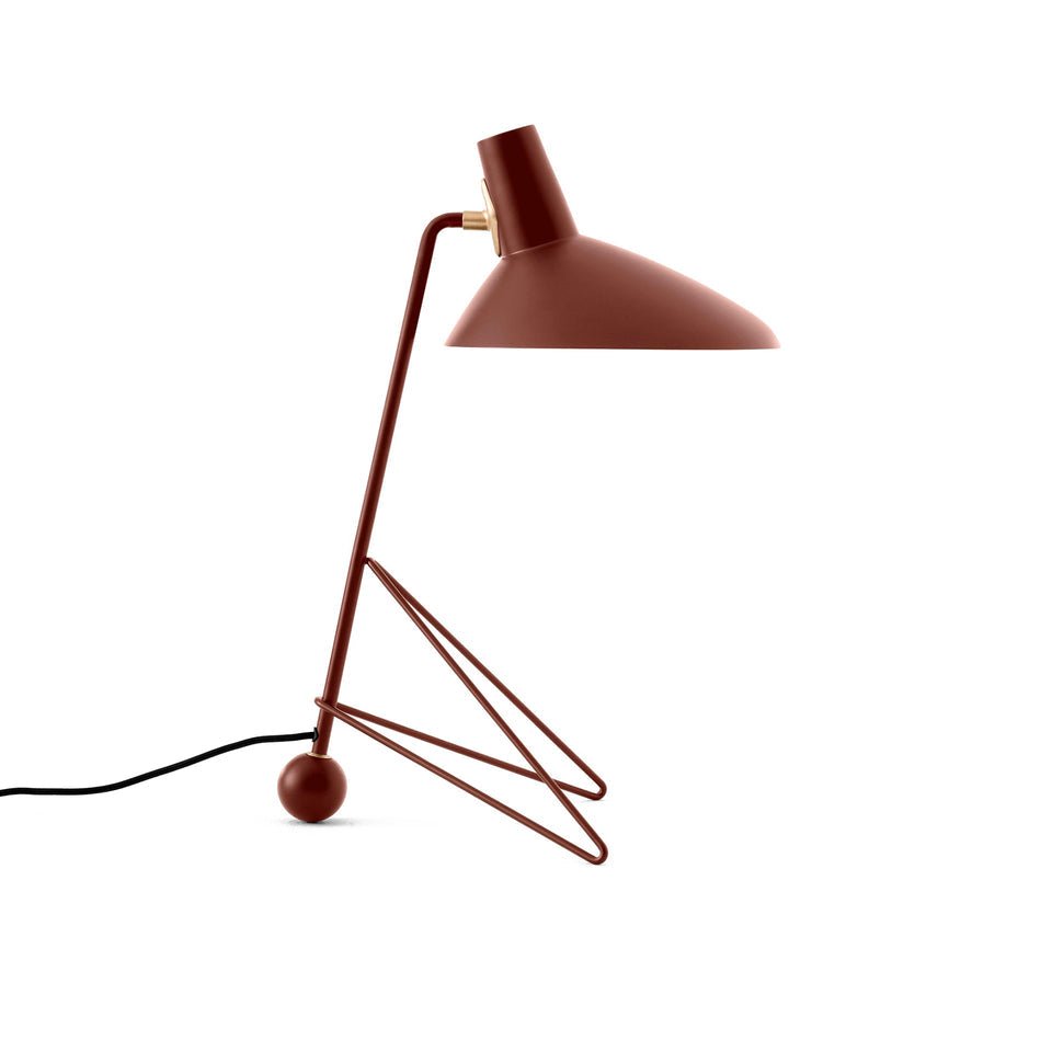 Svelte Noir Table Lamp | Matte Black Metal | 31cm Diameter