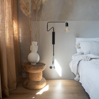 Swing Wall Lamp | Adjustable Brass & Metal | Set of 2