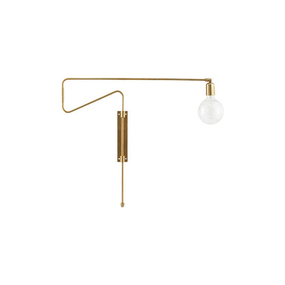 Swing Wall Lamp | Adjustable Brass & Metal | Set of 2