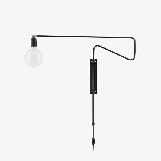 Swing Wall Lamp | Adjustable Brass & Metal | Set of 2