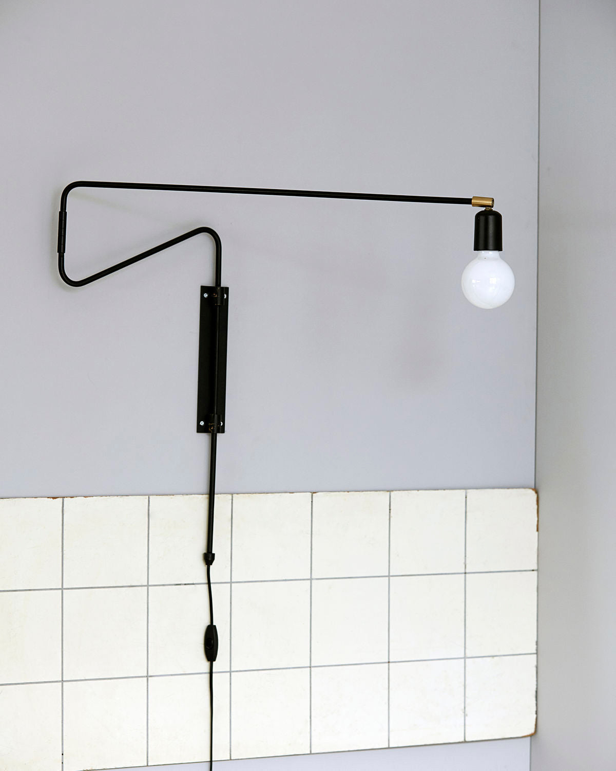 Swing Wall Lamp | Adjustable Brass & Metal | Set of 2