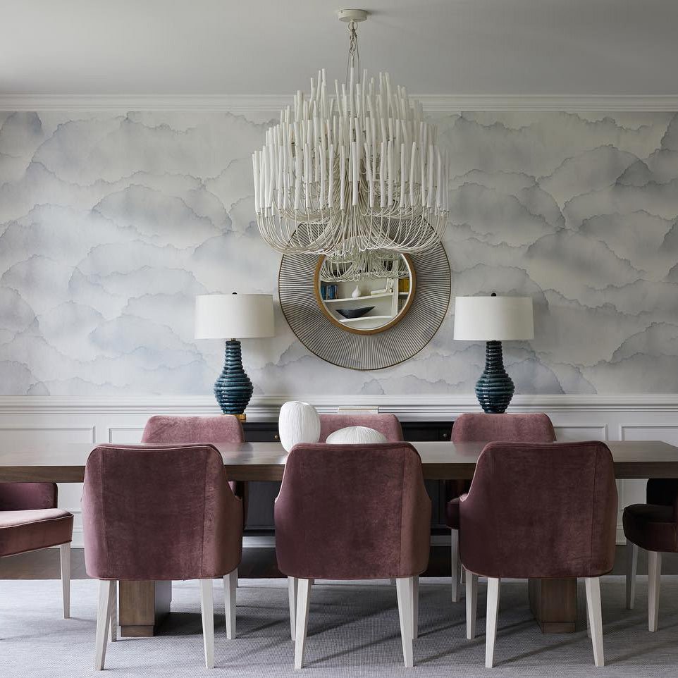 Swinton Chandelier | White Wood & Metal | Multiple Head Options