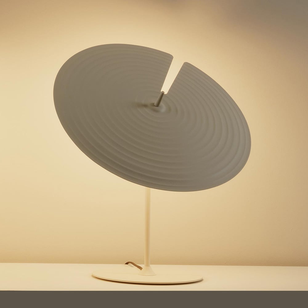 Symphony Table Lamp | Adjustable Rotating Shade | Red, Black, White