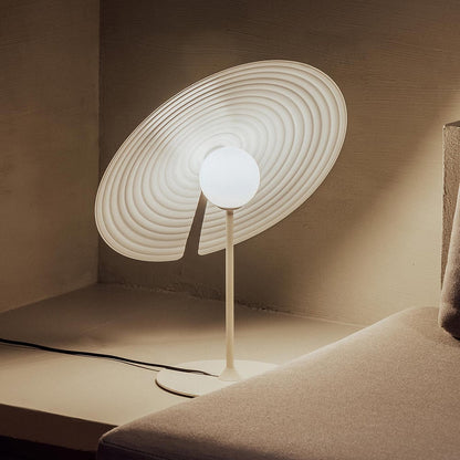 Symphony Table Lamp | Adjustable Rotating Shade | Red, Black, White