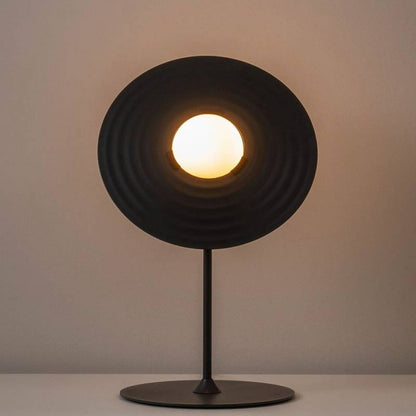 Symphony Table Lamp | Adjustable Rotating Shade | Red, Black, White