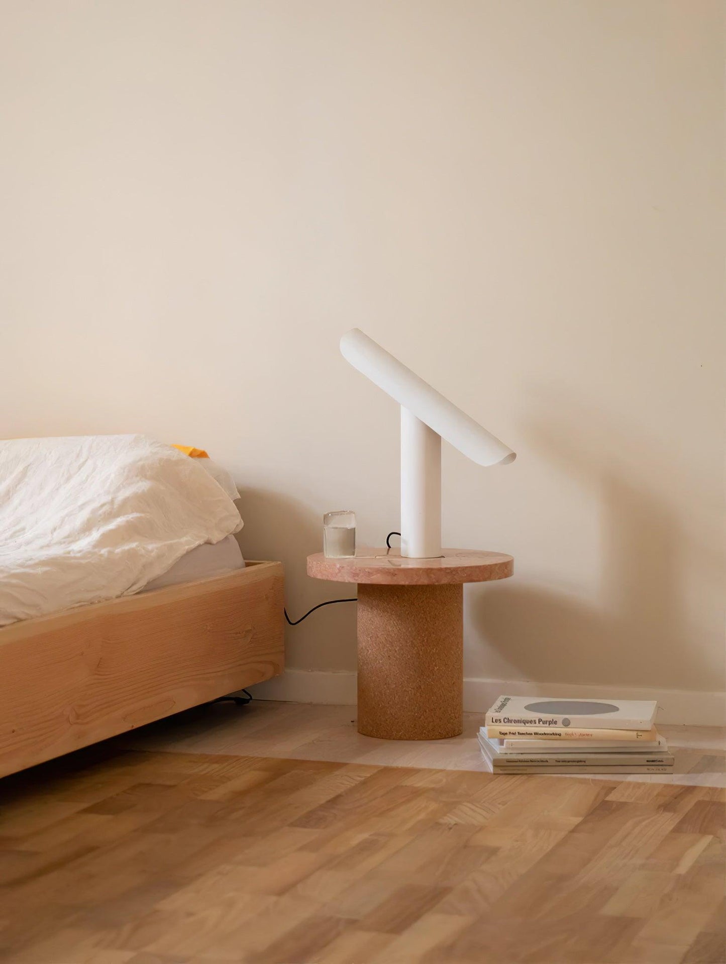 Table Lamp | Integrated LED | White, Black, Antiqued Copper