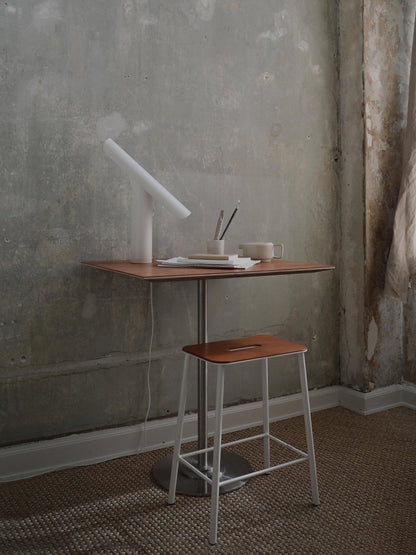 Table Lamp | Integrated LED | White, Black, Antiqued Copper