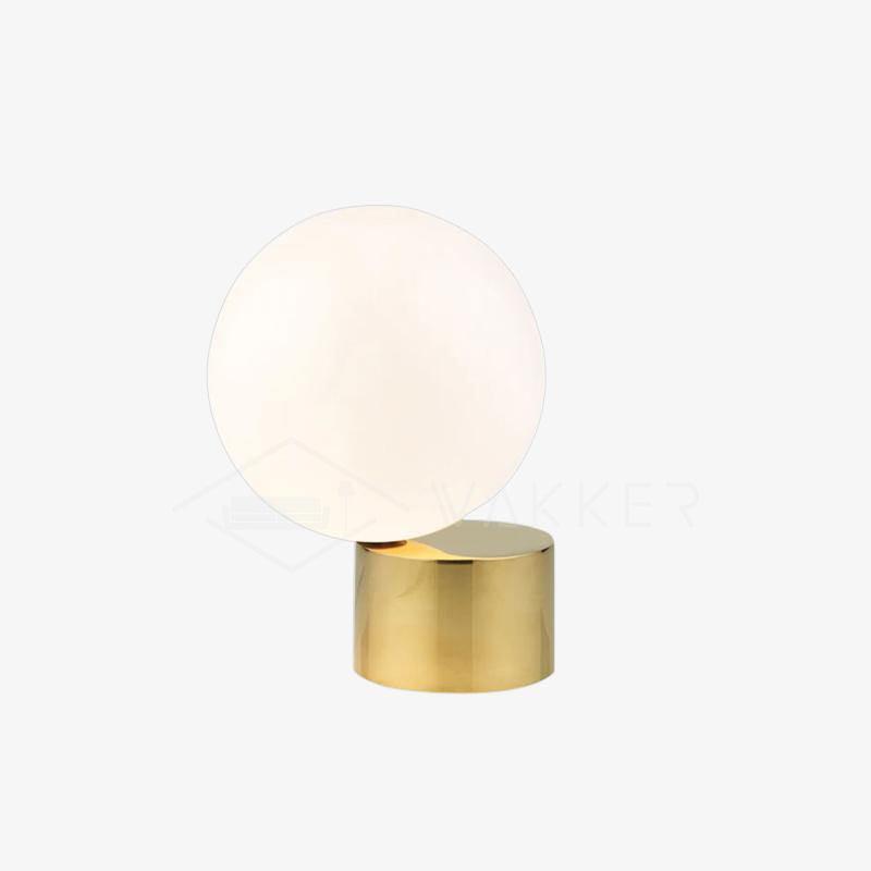 Table Lamp | Metal & Glass | Gold Finish