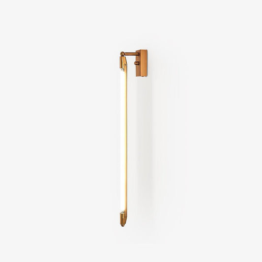 T Tube Wall Light | Iron & Metal | Gold Finish