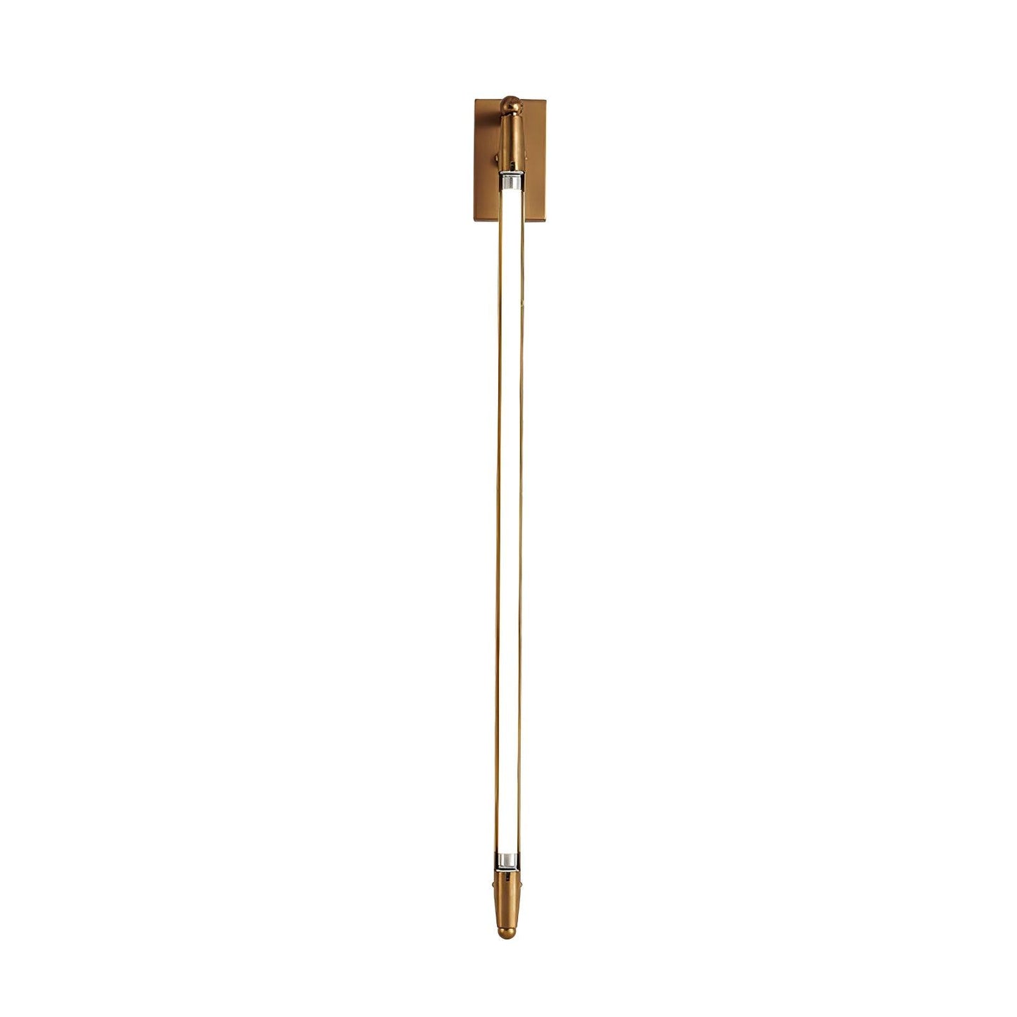 T Tube Wall Light | Iron & Metal | Gold Finish