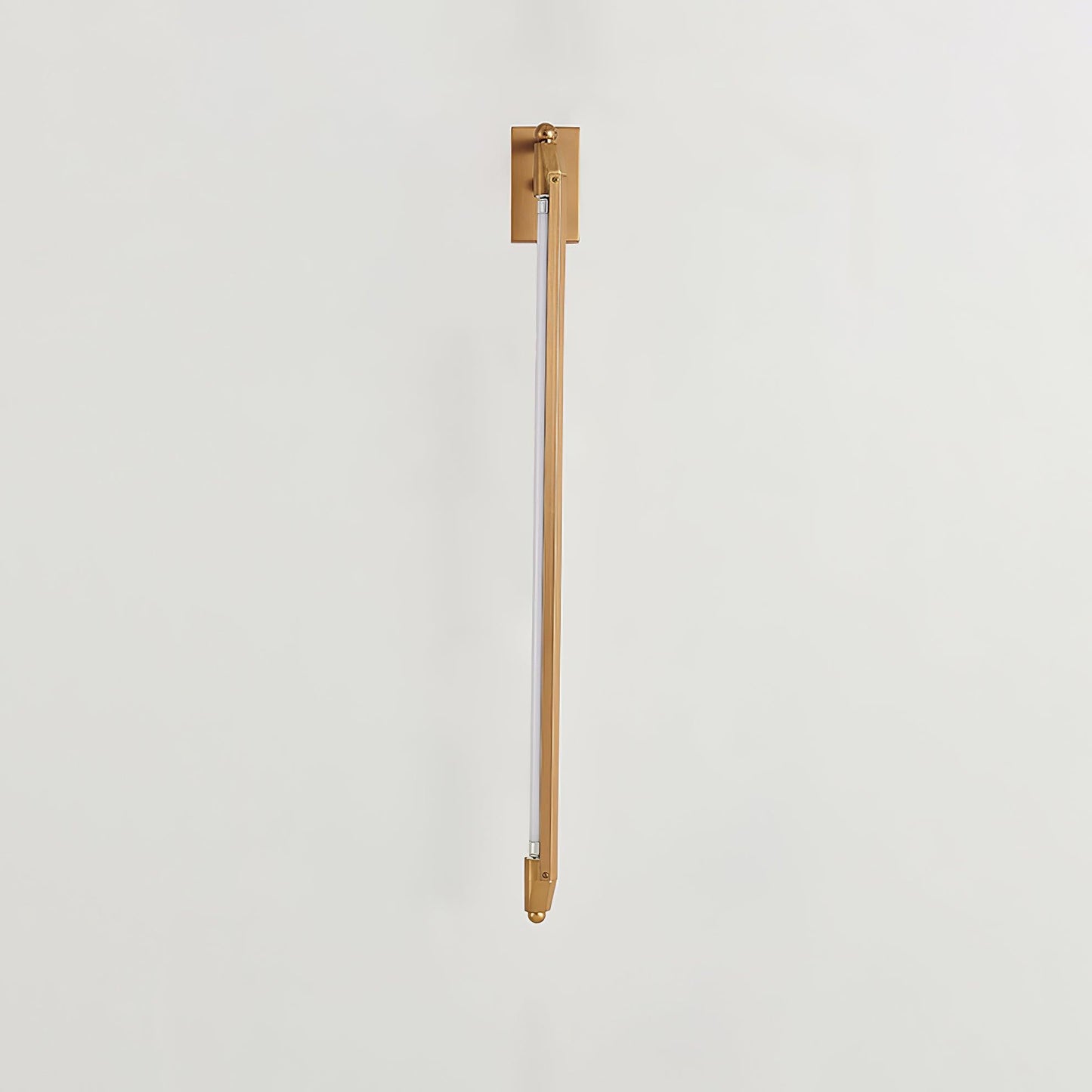 T Tube Wall Light | Iron & Metal | Gold Finish