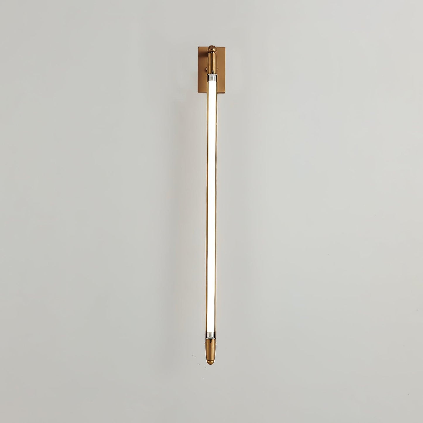 T Tube Wall Light | Iron & Metal | Gold Finish