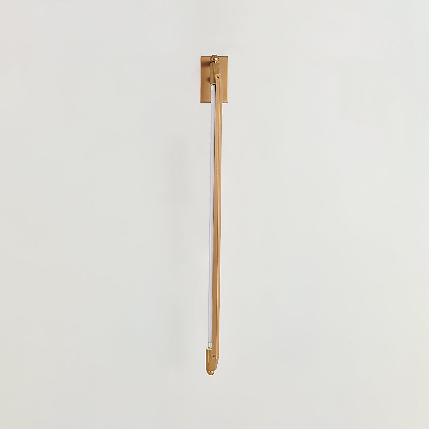 T Tube Wall Light | Iron & Metal | Gold Finish