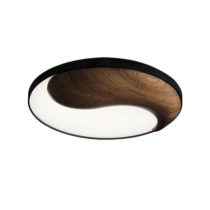 Taiyi Balance Ceiling Light | Wood & Metal | 65cm Diameter