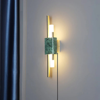 Tanto Wall Light | Brass & Marble | Set of 2