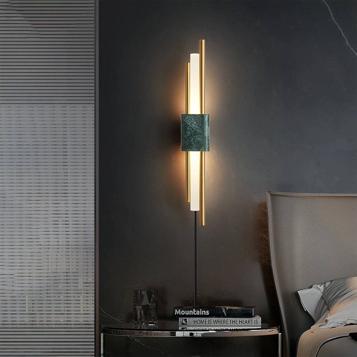 Tanto Wall Light | Brass & Marble | Set of 2