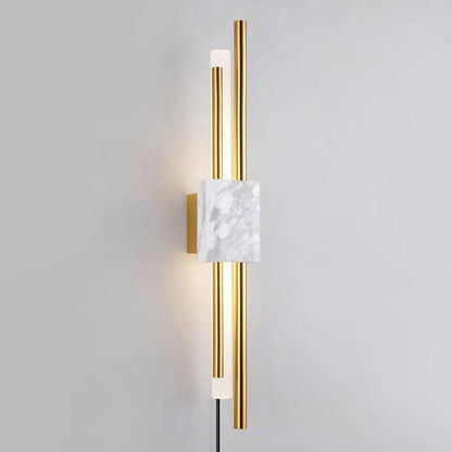 Tanto Wall Light | Brass & Marble | Set of 2