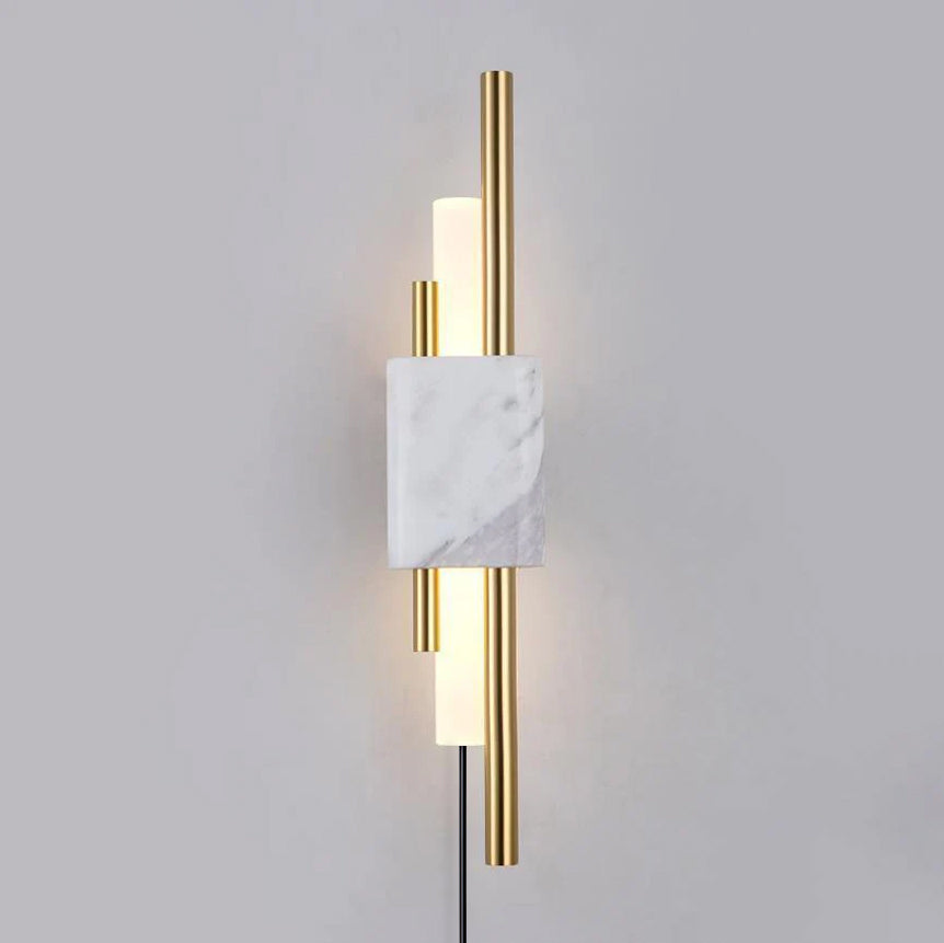 Tanto Wall Light | Brass & Marble | Set of 2