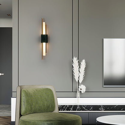 Tanto Wall Light | Brass & Marble | Set of 2