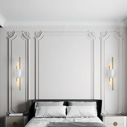 Tanto Wall Light | Brass & Marble | Set of 2