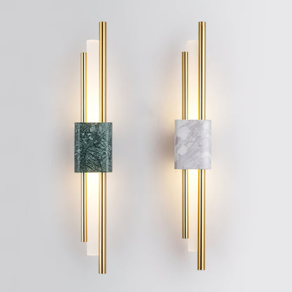 Tanto Wall Light | Brass & Marble | Set of 2