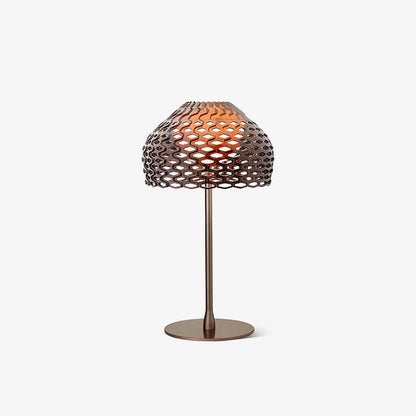 Armadillo Table Lamp | Metal & Plastic | White or Brown