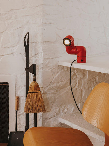 Tatu Table Lamp | Adjustable LED | Red & White