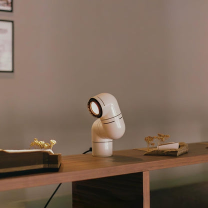 Tatu Table Lamp | Adjustable LED | Red & White
