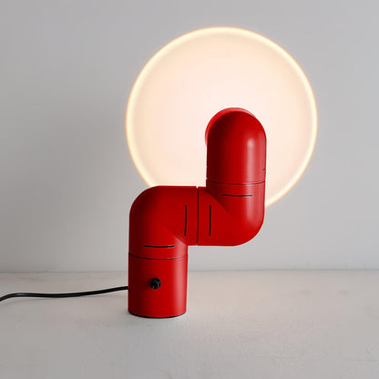 Tatu Table Lamp | Adjustable LED | Red & White
