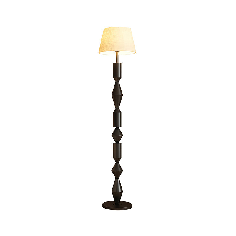 Tavira Floor Lamp | Metal & Fabric | Green, Black, Beige
