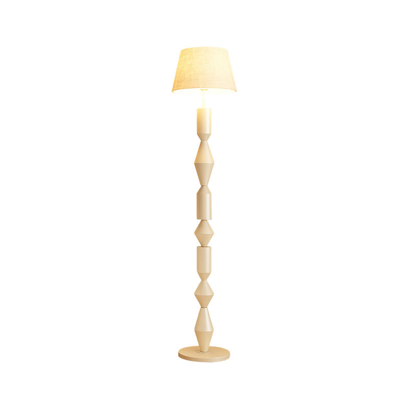 Tavira Floor Lamp | Metal & Fabric | Green, Black, Beige