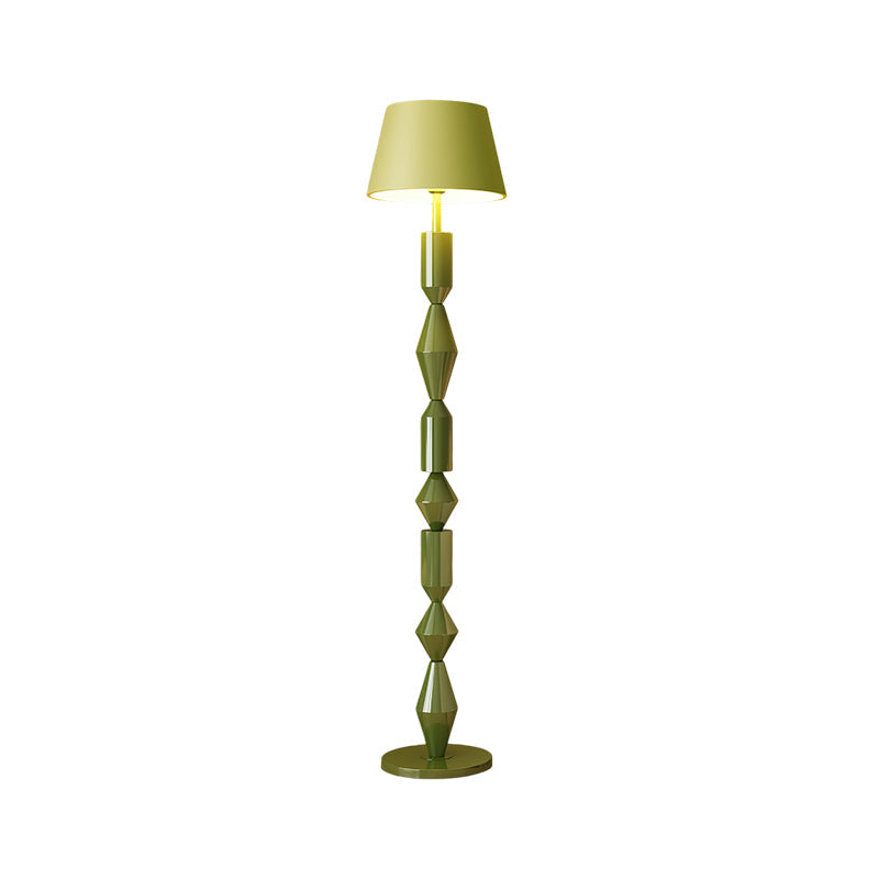 Tavira Floor Lamp | Metal & Fabric | Green, Black, Beige