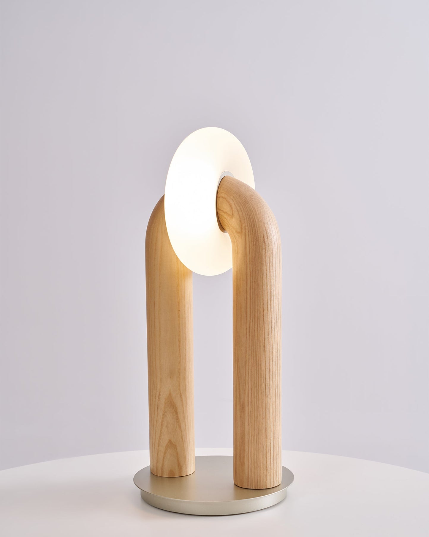 Arcadia Table Lamp | Wooden Design | Wood, Walnut, Black Finishes