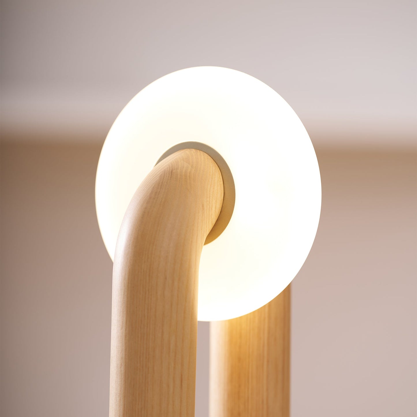 Arcadia Table Lamp | Wooden Design | Wood, Walnut, Black Finishes