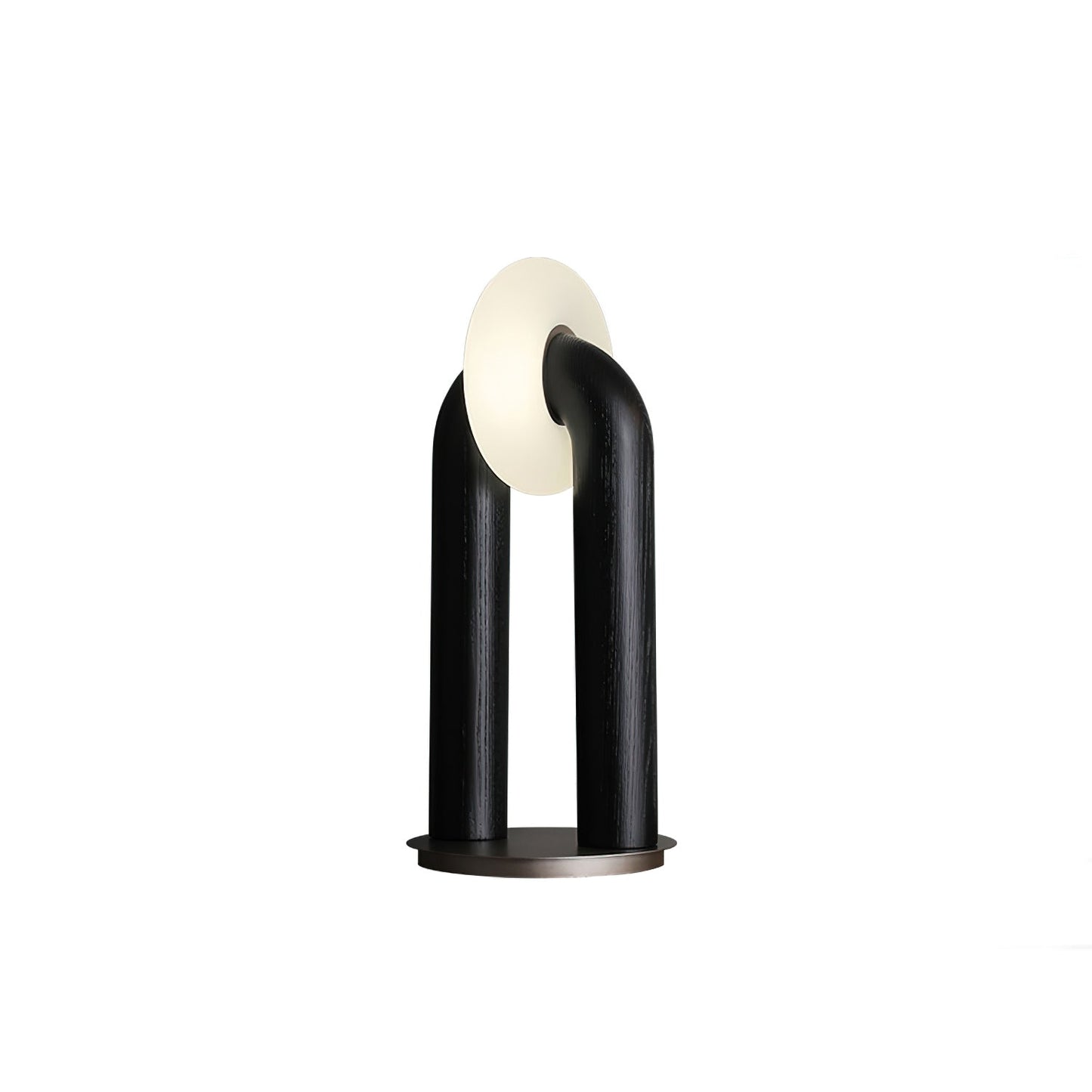 Arcadia Table Lamp | Wooden Design | Wood, Walnut, Black Finishes