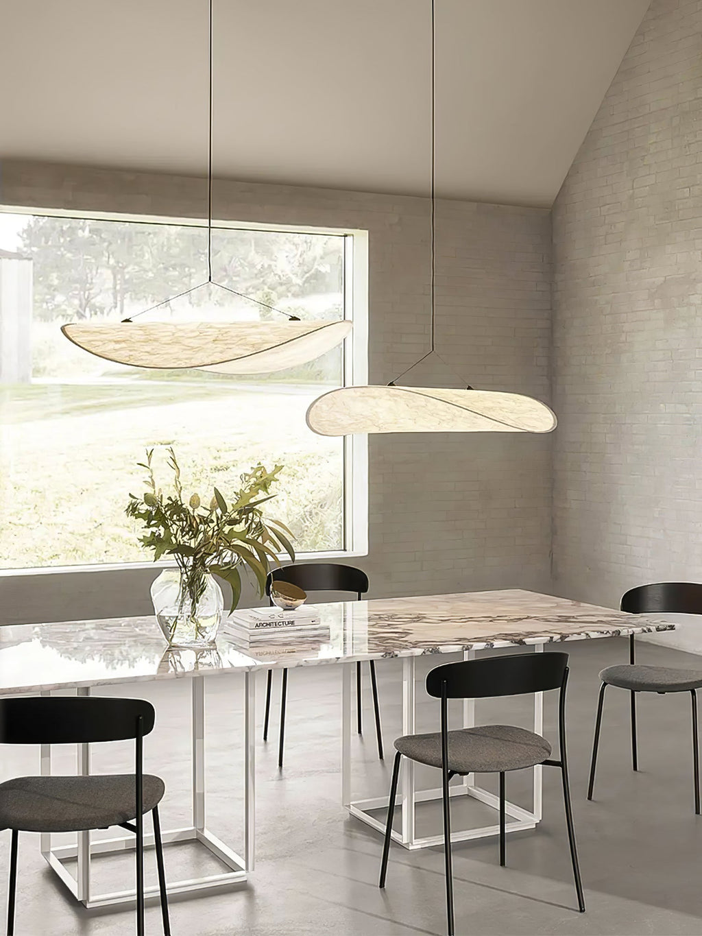 Tyvek Pendant Lamp | Durable Dupont Paper & Glass Fiber | White, Multiple Sizes